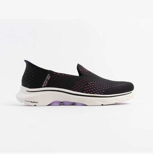 Skechers 125211/BKMT GO WALK 7 - KATNISS Womens Trainers Black/Multi