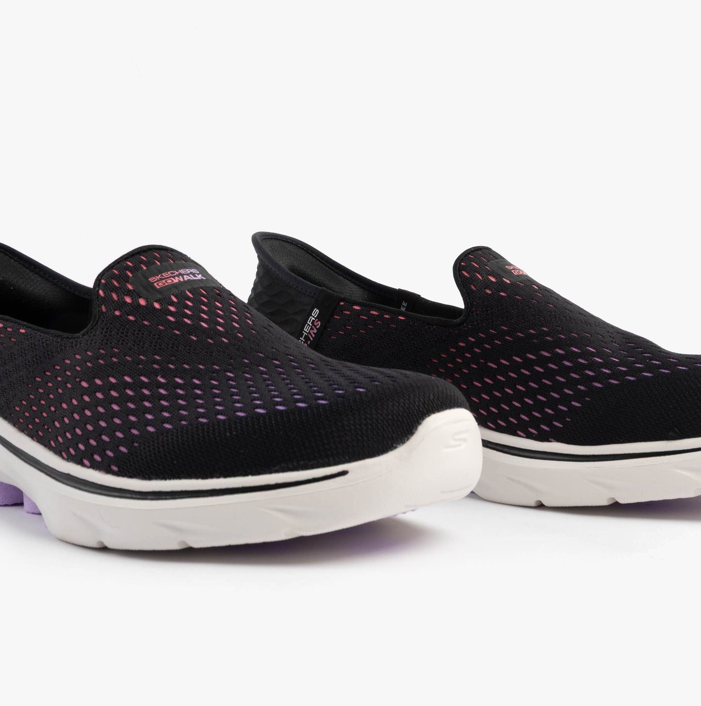 Skechers 125211/BKMT GO WALK 7 - KATNISS Womens Trainers Black/Multi