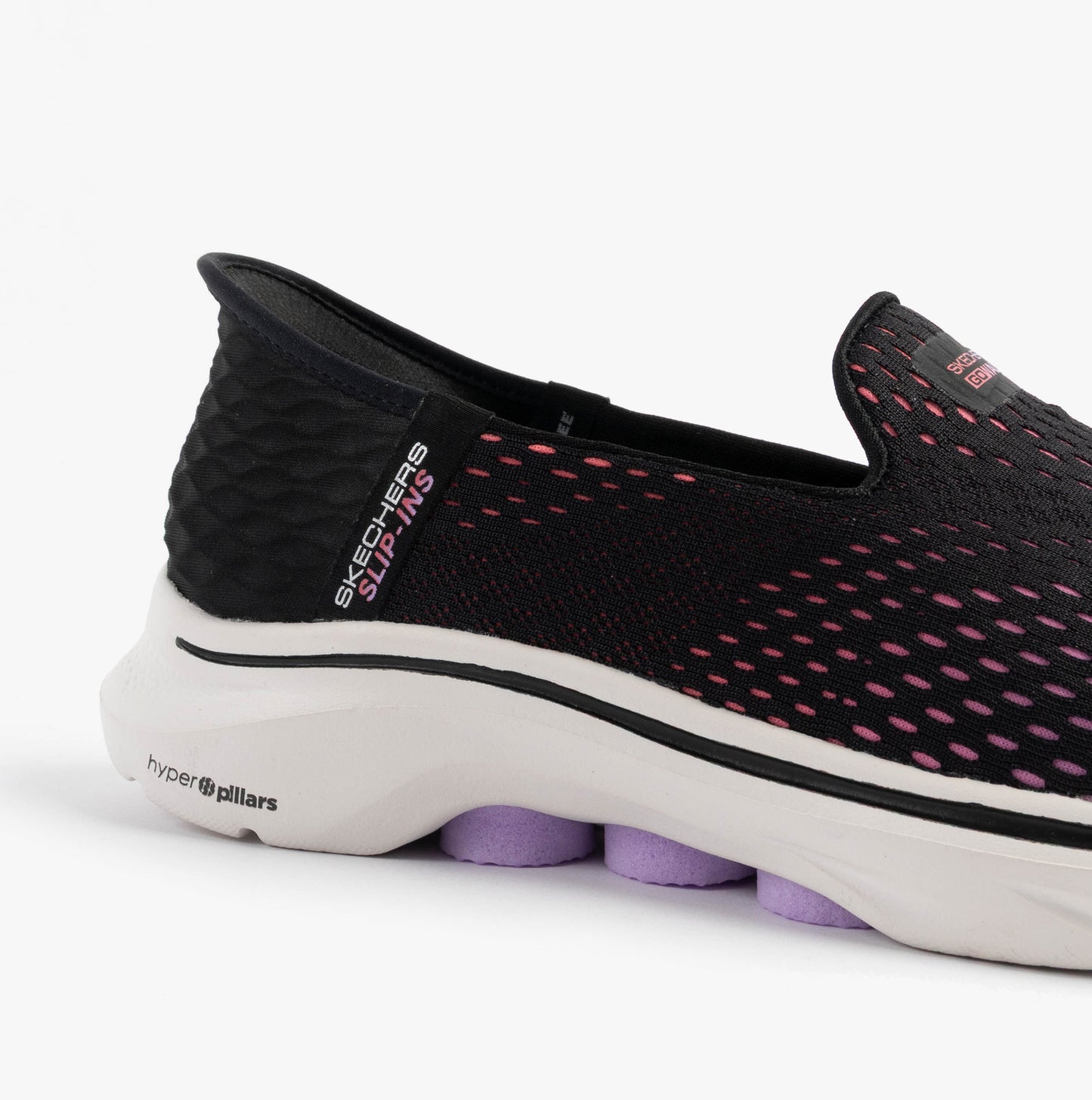 Skechers 125211/BKMT GO WALK 7 - KATNISS Womens Trainers Black/Multi