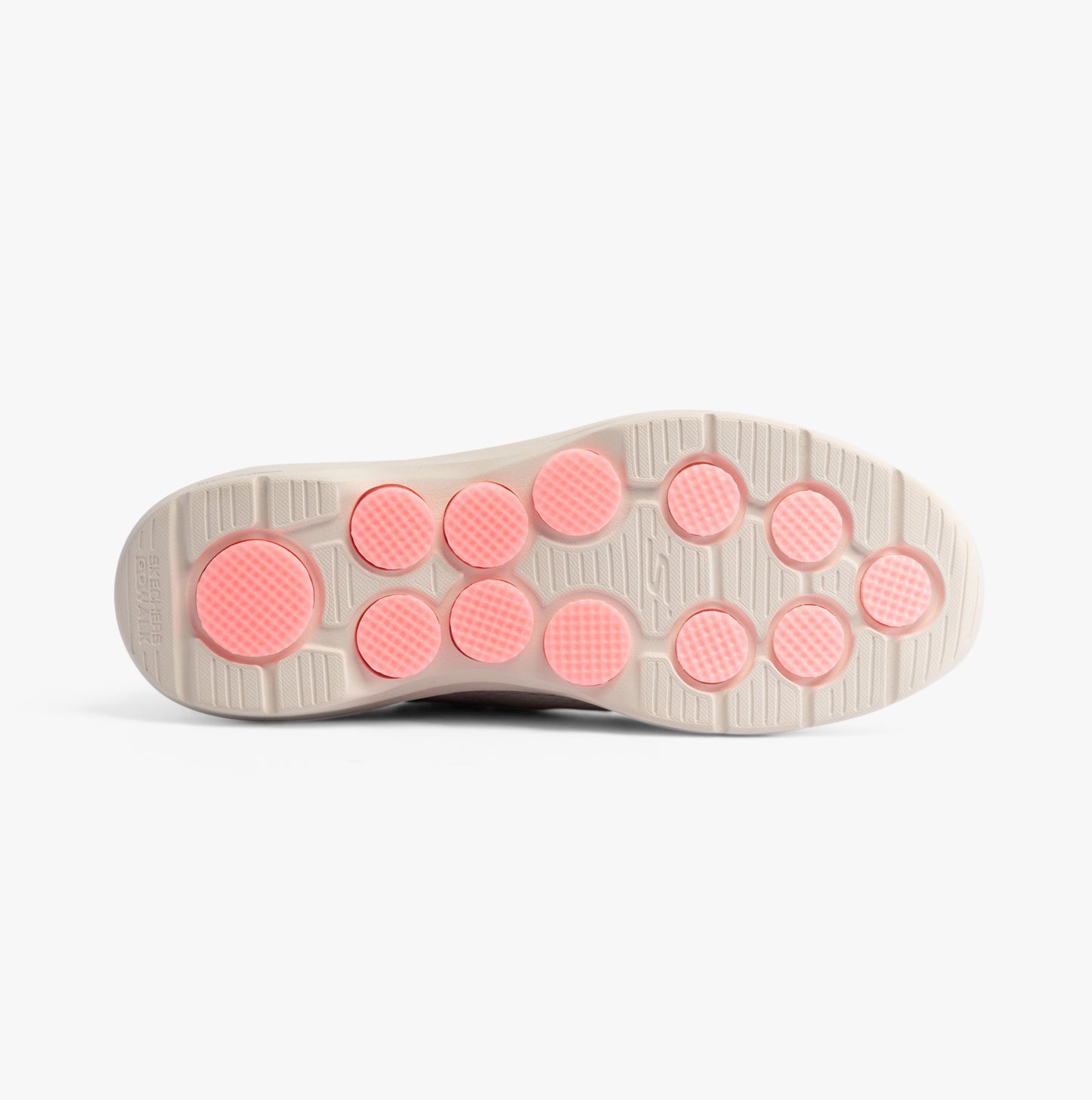 Skechers 125233/GYPK GO WALK 7 - VALIN Womens Trainers Gray/Pink