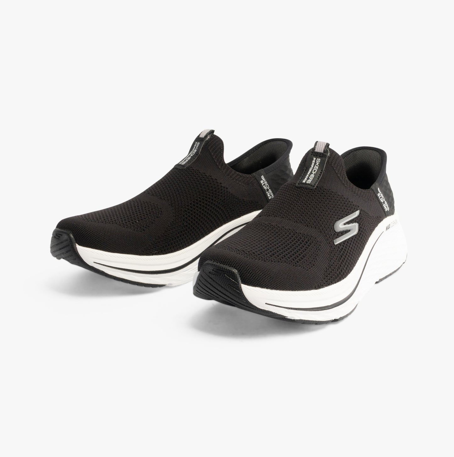 Skechers 129611/BKW MAX CUSHIONING ELITE 2.0 - Womens Trainers Black/White