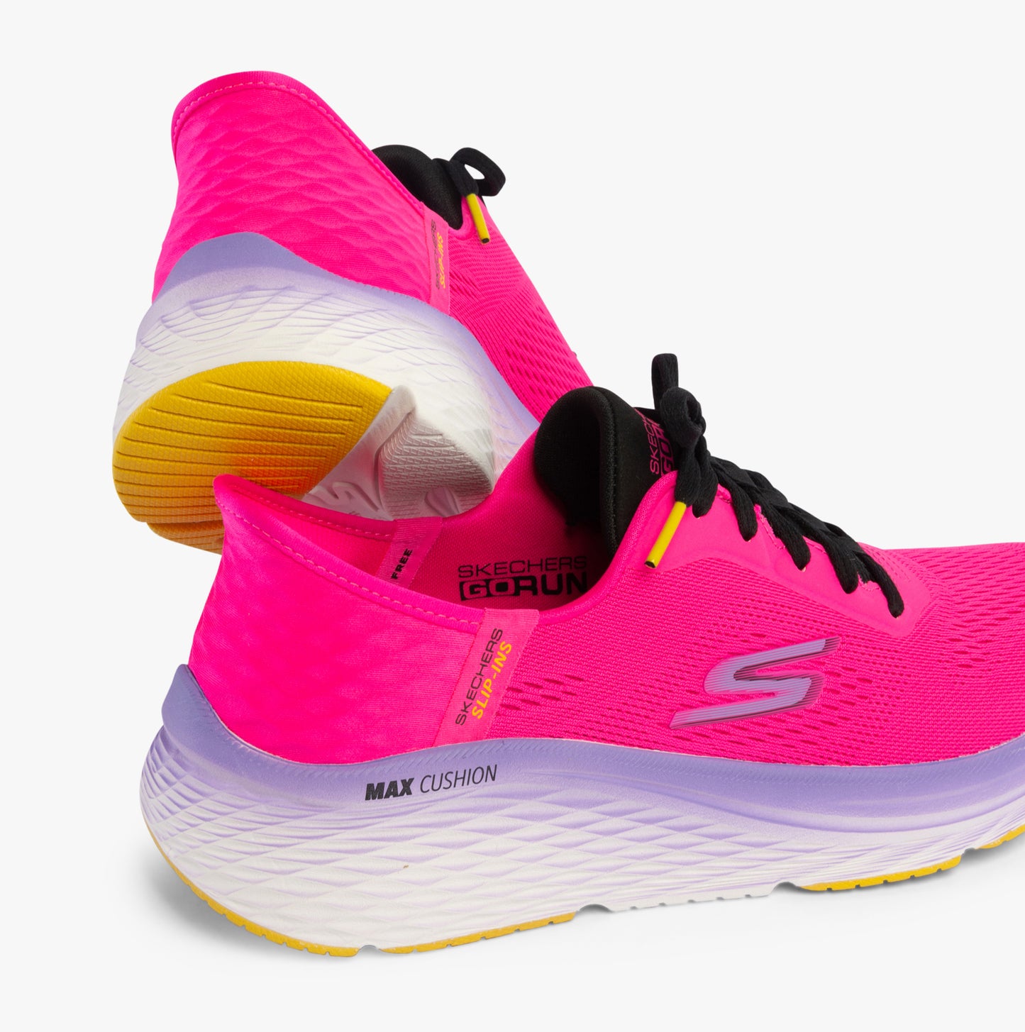 Skechers 129626/RAS MAX CUSHIONING ELITE 2.0 - Womens Trainers Raspberry