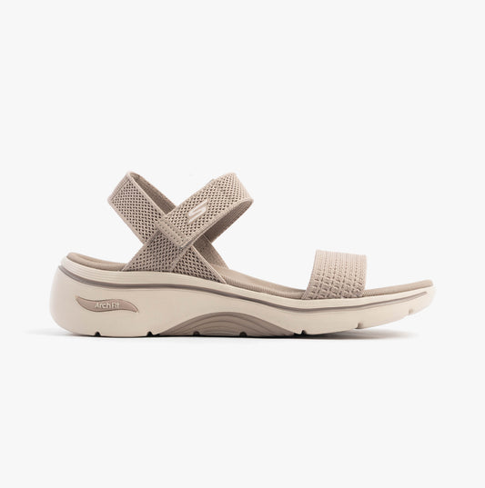 Skechers 140874/TPE GO WALK ARCH FIT 2.0 SANDAL - ANNIE Womens Sandals Taupe