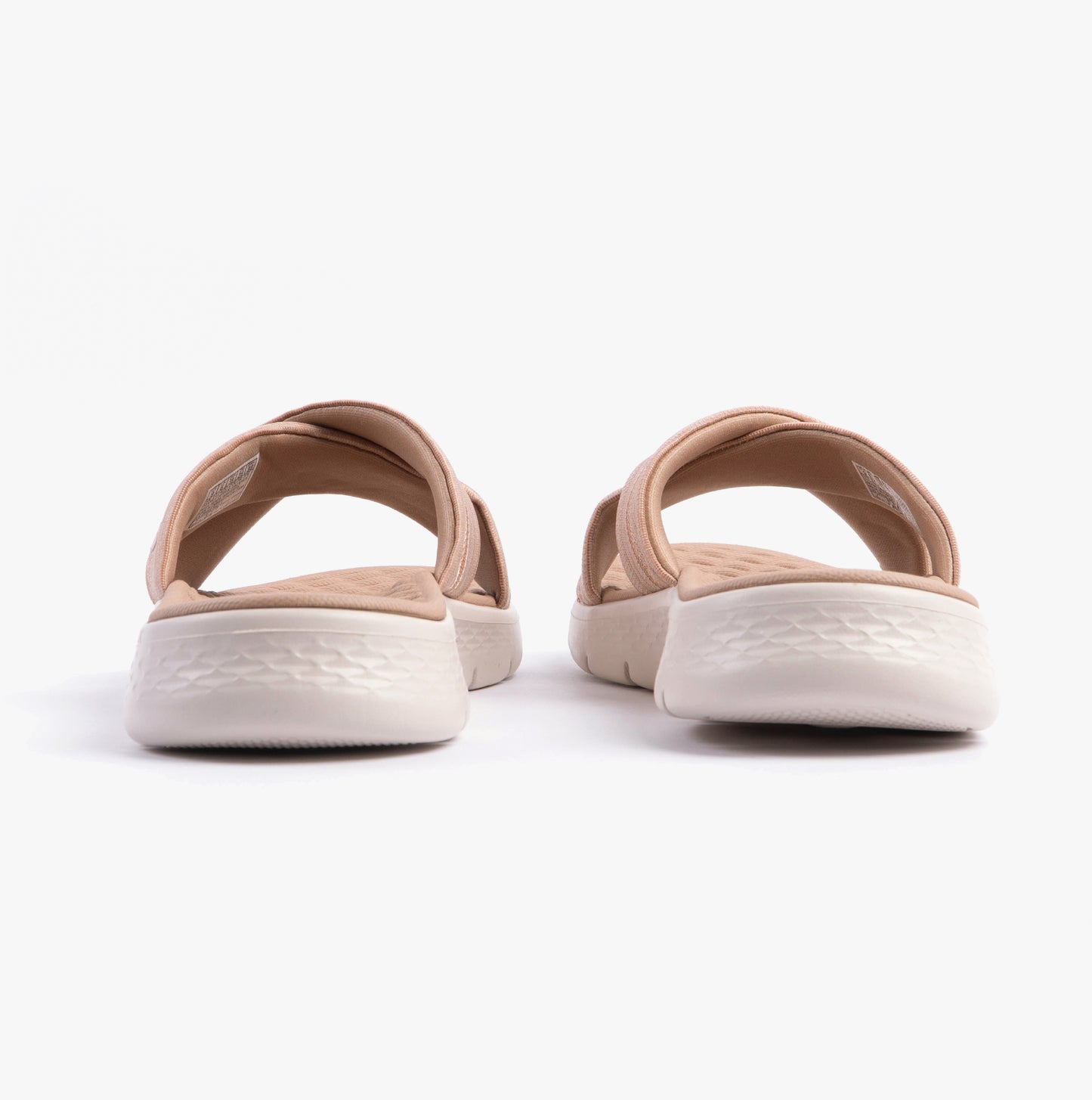 Skechers 141420/TPE GO WALK FLEX SANDAL - IMPRESSED Womens Sandals Taupe