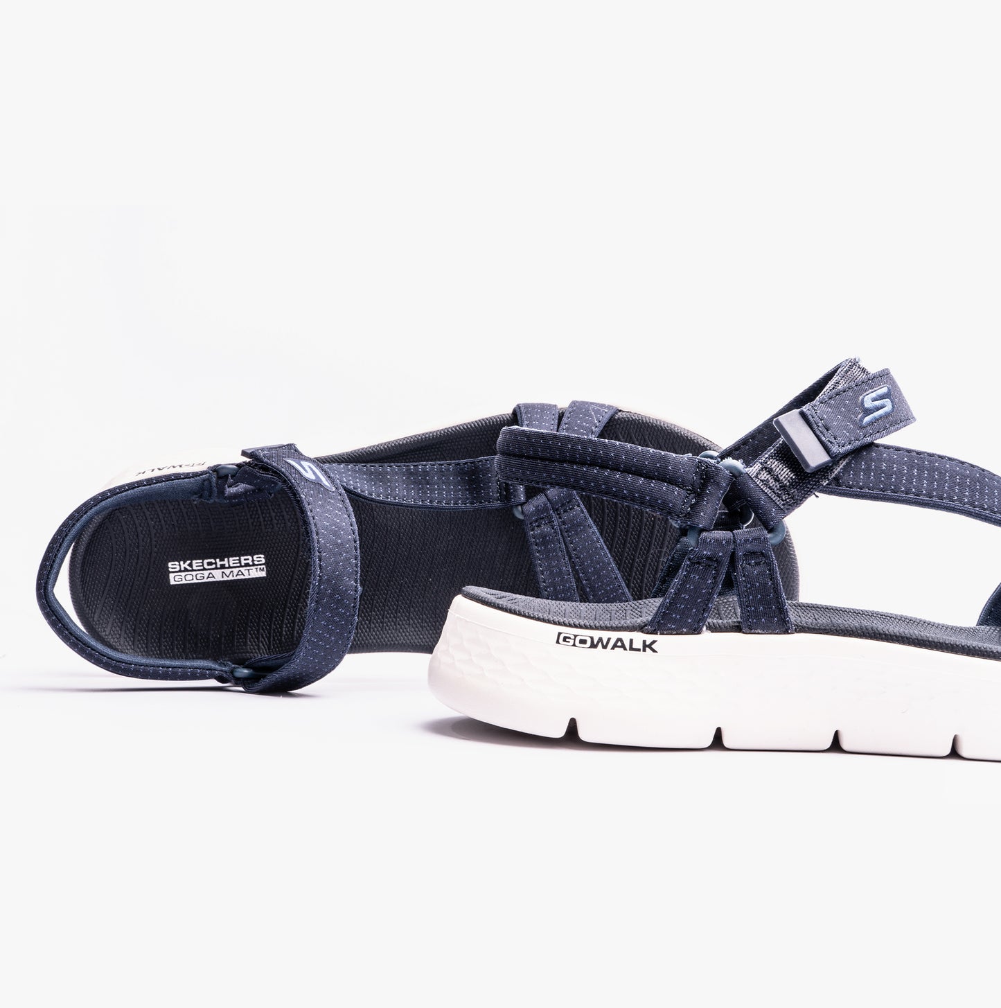 Skechers 141451/NVY GO WALK FLEX SANDAL - SUBLIME Womens Sandals Navy
