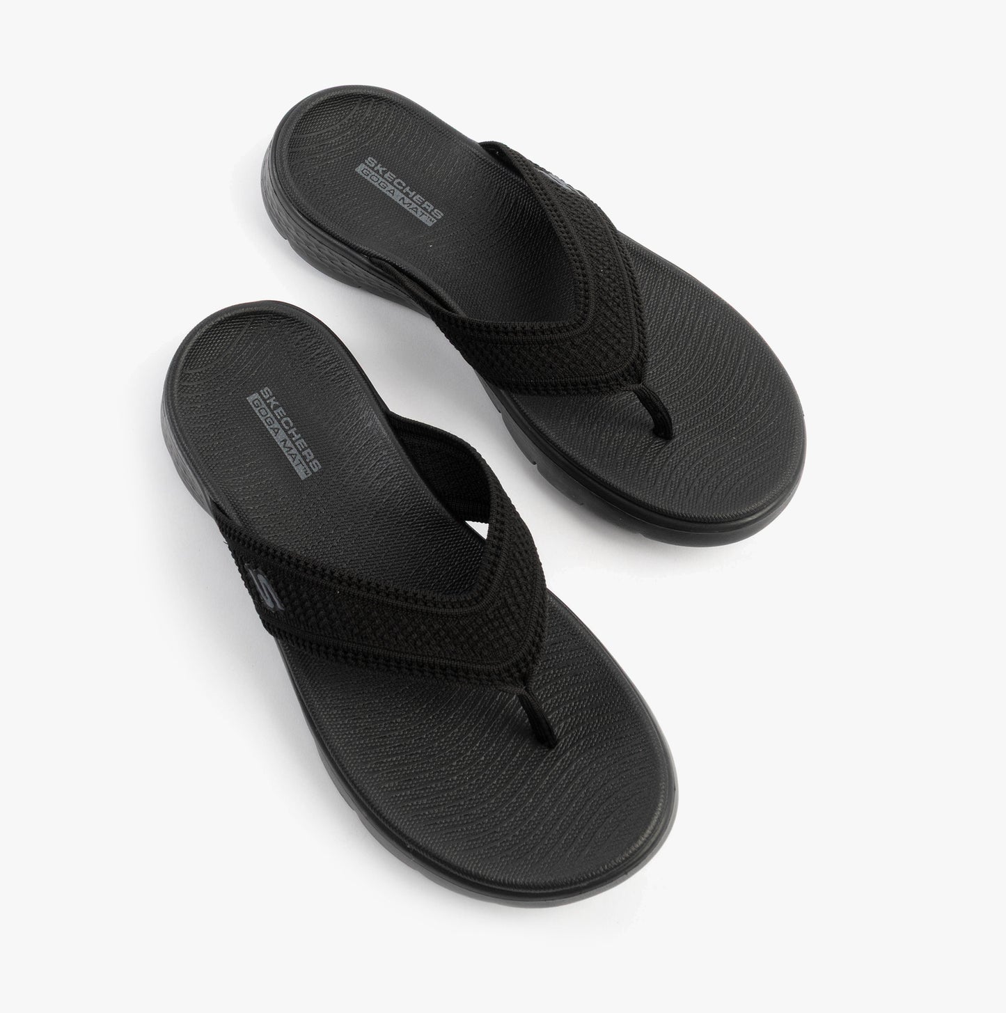 Skechers 141459/BBK GO WALK FLEX SANDAL - HOLLY Womens Sandals Black