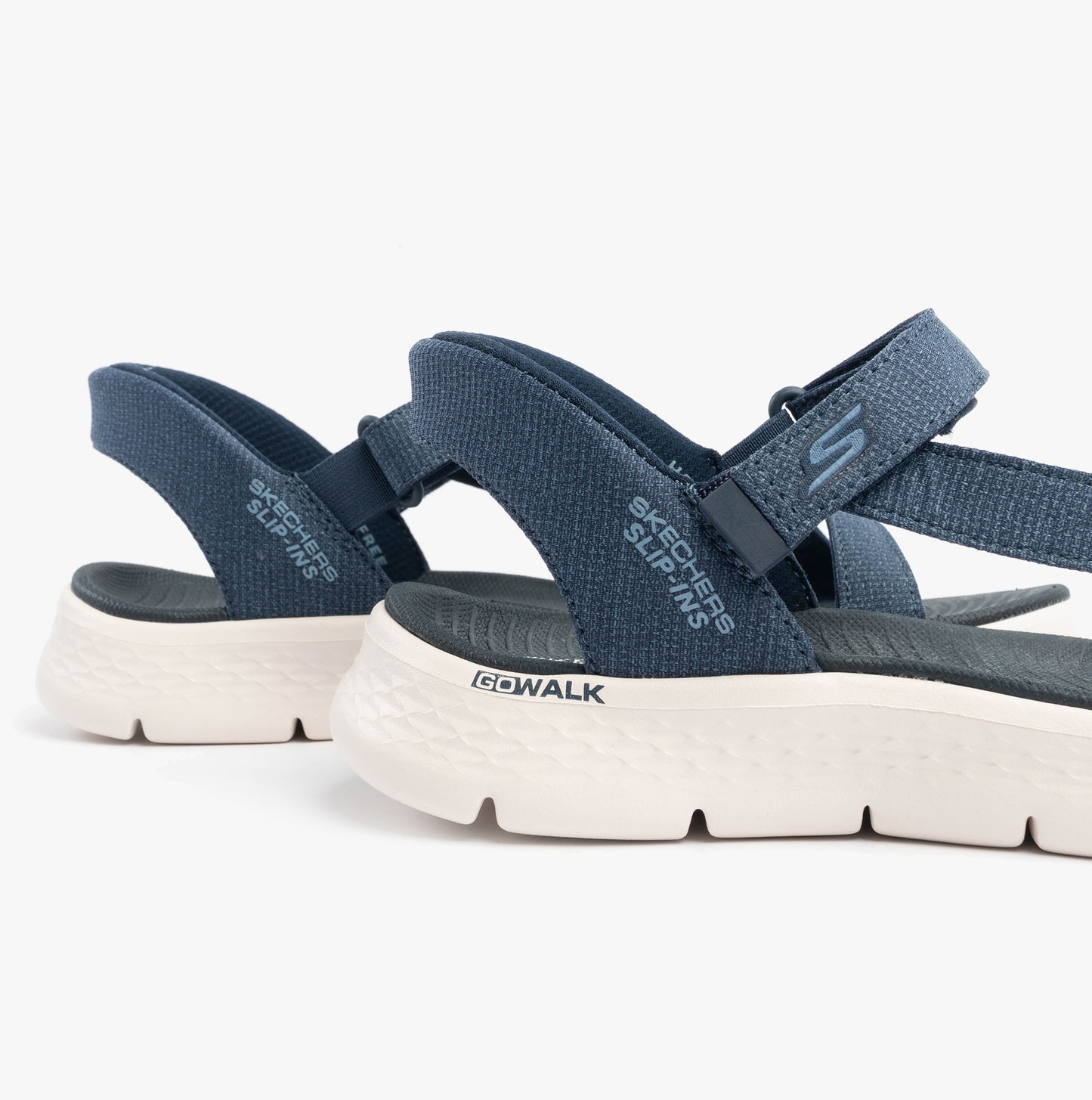Skechers 141481/NVY GO WALK FLEX SANDAL - ILLUMINATE Womens Sandals Navy