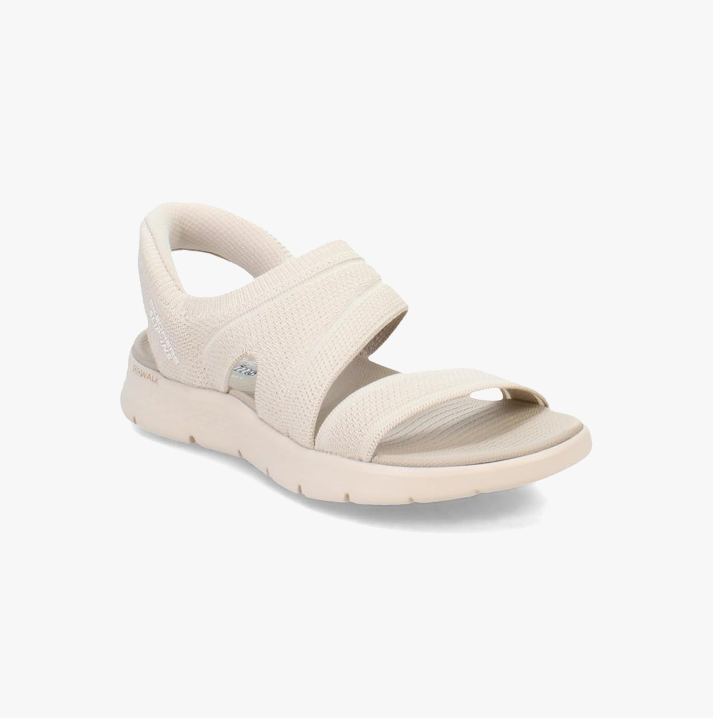 Skechers 141482/NAT GO WALK FLEX SANDAL - ENTICING Womens Sandals Natural/Purple
