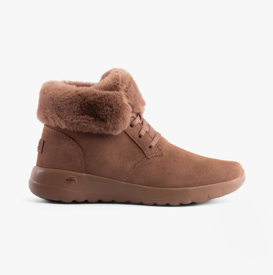 Skechers 144334/BRN ON-THE-GO JOY - COZY HAVEN Womens Boots Brown