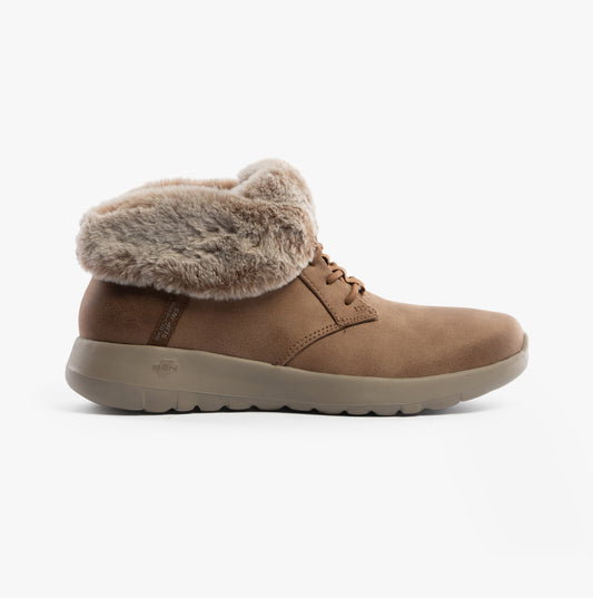 Skechers 144803/CSNT ON-THE-GO JOY - COZY CHARM Womens Boots Chestnut
