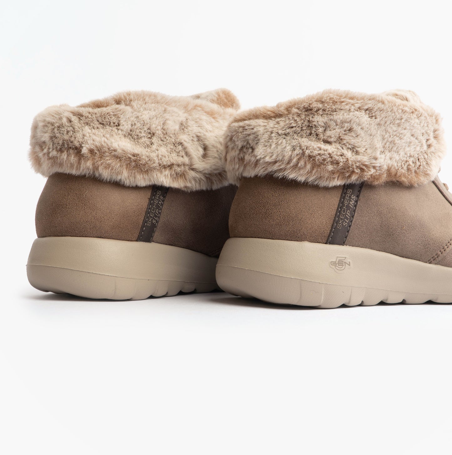 Skechers 144803/DKTP ON-THE-GO JOY - COZY CHARM Womens Boots Dark Taupe