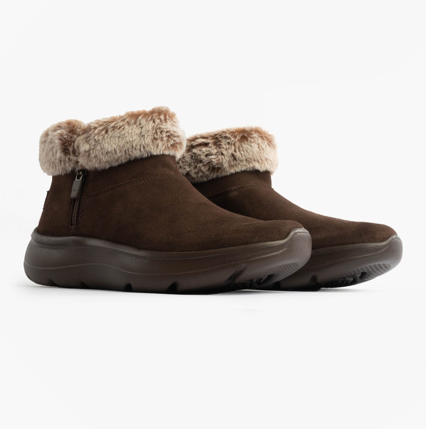 Skechers 144848/CHOC ON-THE-GO ENCORE - SNOW-CAPPE Womens Boots Chocolate
