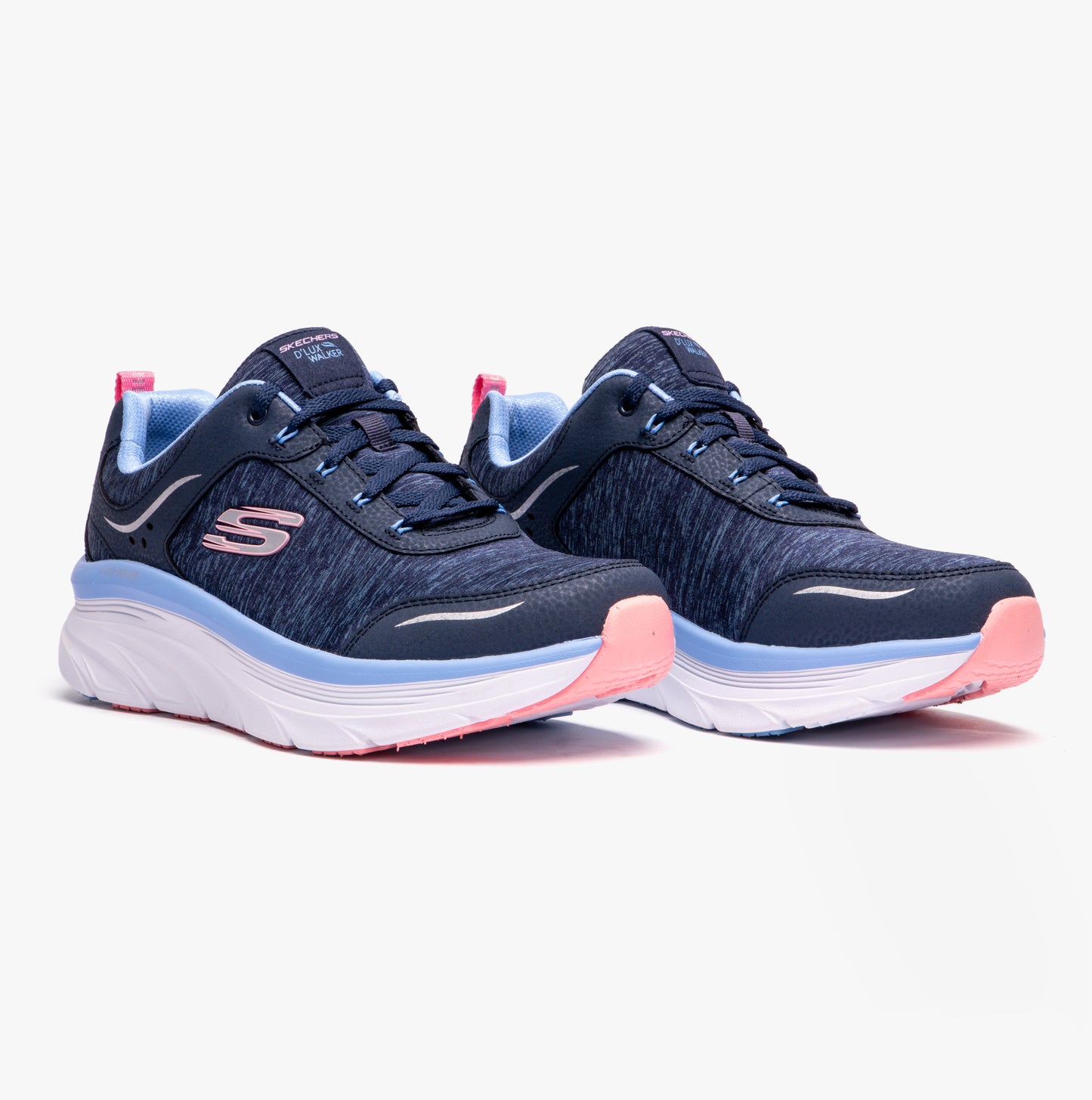 Skechers 149336/NVMT D'LUX WALKER-COOL GROOVE Womens Trainers Blue