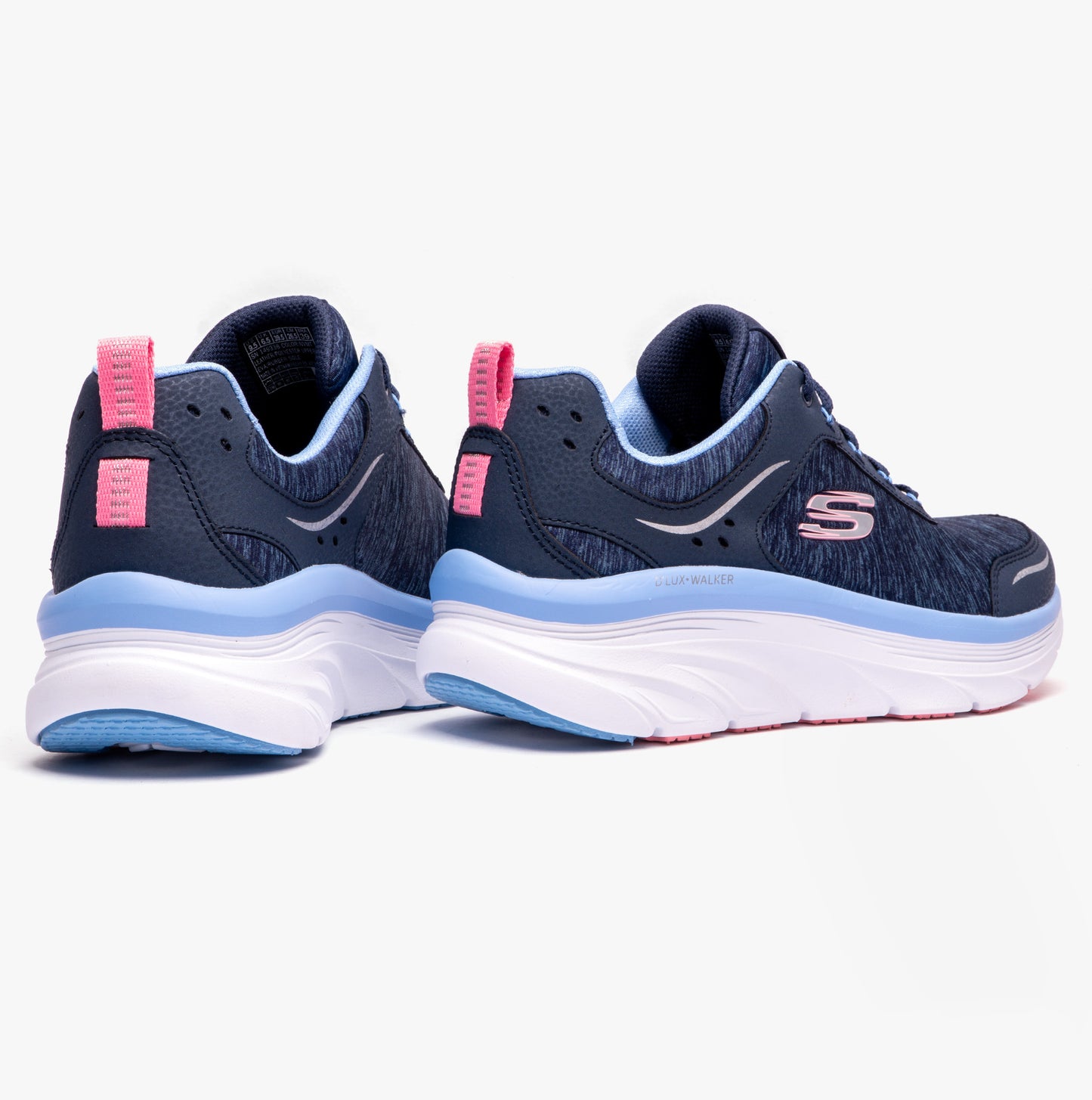 Skechers 149336/NVMT D'LUX WALKER-COOL GROOVE Womens Trainers Blue