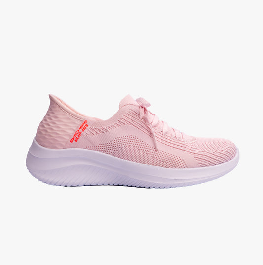 Skechers 149710/LTPK SLIP-INS: ULTRA FLEX 3.0 - BRILLIANT Womens Trainers Light Pink