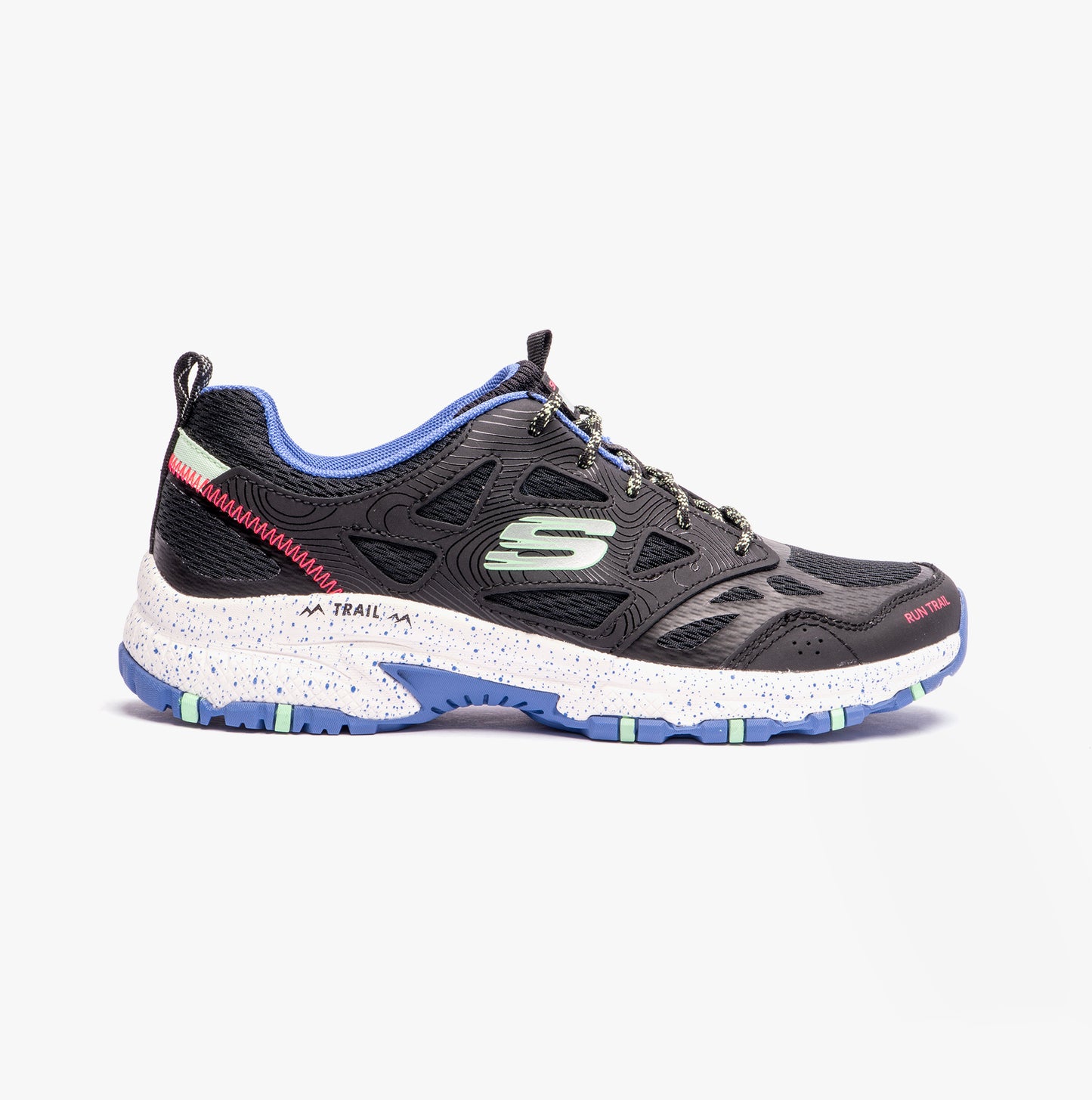Skechers 149821/BMLT HILLCREST-PURE ESCAPADE Womens Hiking Trainers Black/Multi