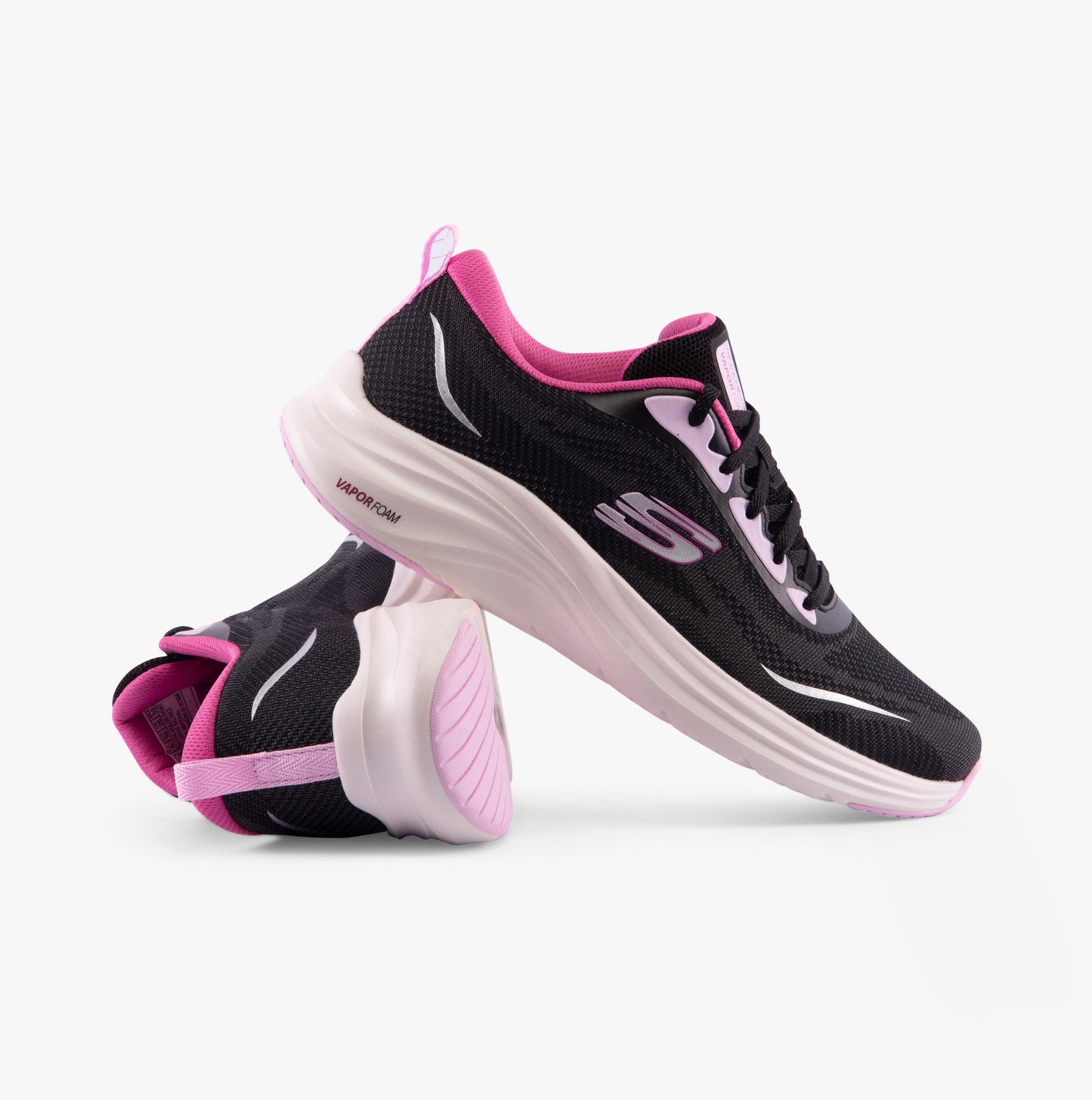 Skechers 150028/BKMT VAPOR FOAM - SMOOTH RIDE Womens Trainers Black/Multi