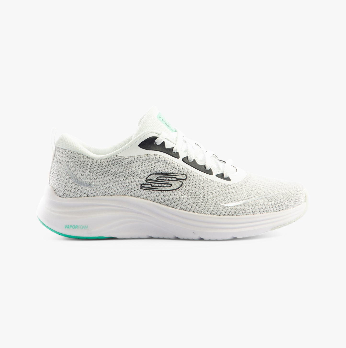 Skechers 150028/WBK VAPOR FOAM - SMOOTH RIDE Womens Trainers White/Black