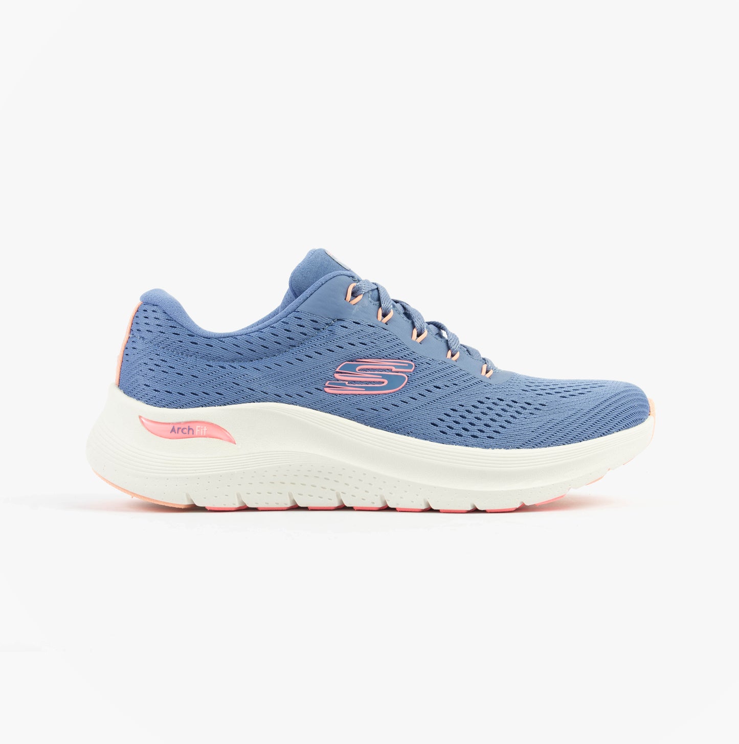 Skechers 150051/BLPK ARCH FIT 2.0 - BIG LEAGUE Womens Trainers Blue/Pink
