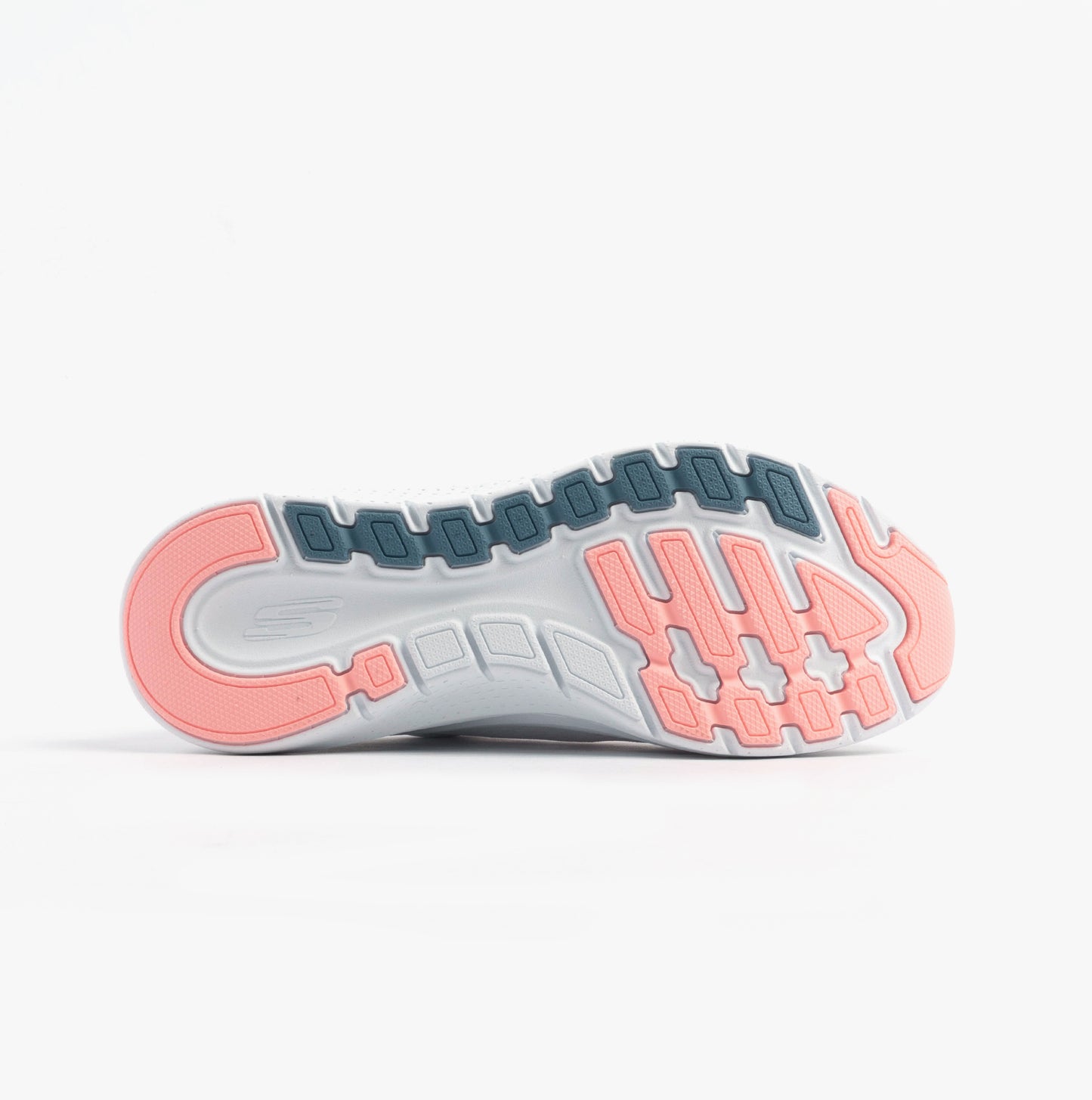 Skechers 150051/WPKB ARCH FIT 2.0 - BIG LEAGUE Womens Trainers White/Pink/Blue