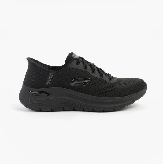 Skechers 150066/BBK ARCH FIT 2.0 - EASY CHIC Womens Trainers Black