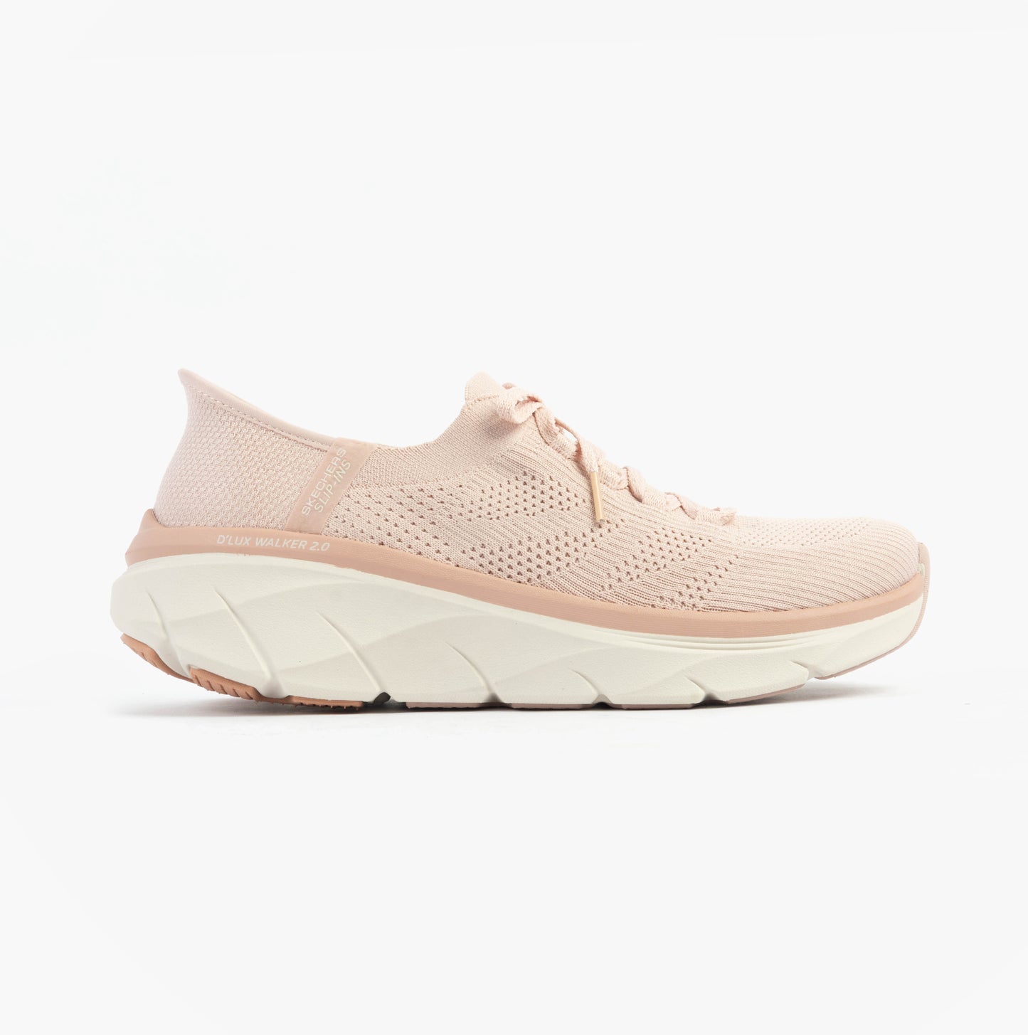Skechers 150105/ROS D'LUX WALKER 2.0 - THRILL MOVEMENT Womens Trainers Rose