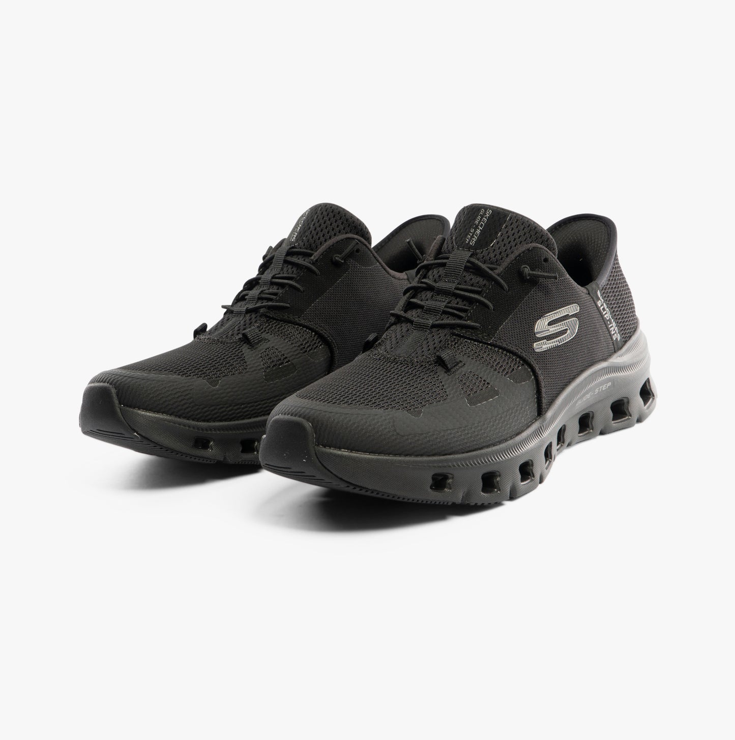 Skechers 150420/BBK GLIDE-STEP PRO Womens Trainers Black
