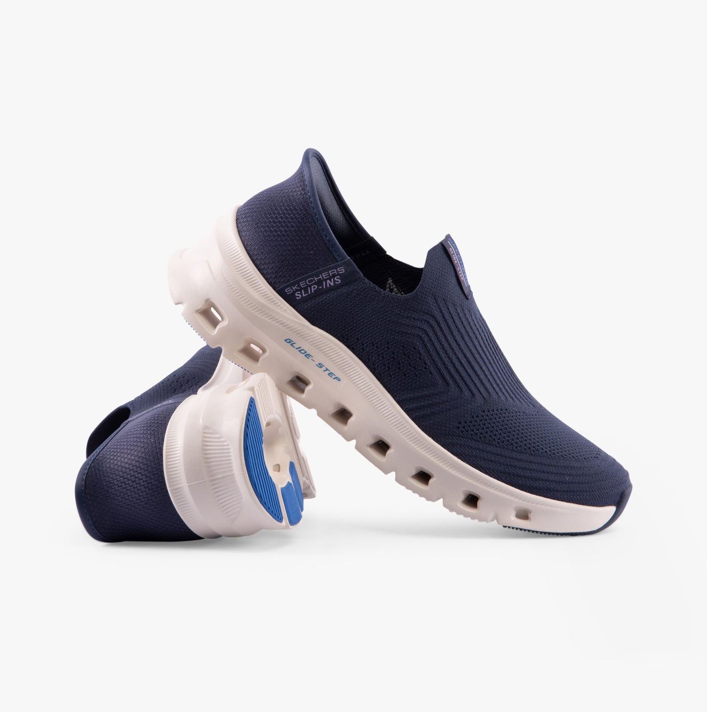 Skechers 150422/NVY GLIDE-STEP PRO-EVERYDAY CITIZ Womens Trainers Navy