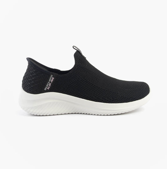 Skechers 150450/BLK ULTRA FLEX 3.0-EASY WIN Womens Trainers Black