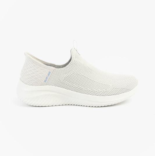 Skechers 150450/LTGY ULTRA FLEX 3.0-EASY WIN Womens Trainers Light Grey