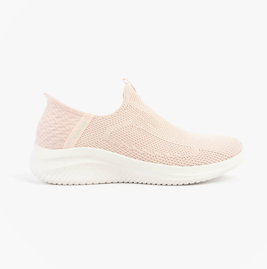 Skechers 150450/ROS ULTRA FLEX 3.0-EASY WIN Womens Trainers Rose