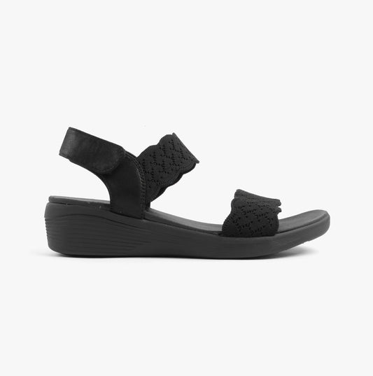 Skechers 163165/BBK ARYA - ON THE RISE Womens Sandals Black