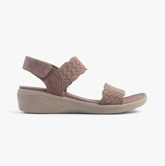 Skechers 163165/MVE ARYA - ON THE RISE Womens Sandals Mauve/Pink