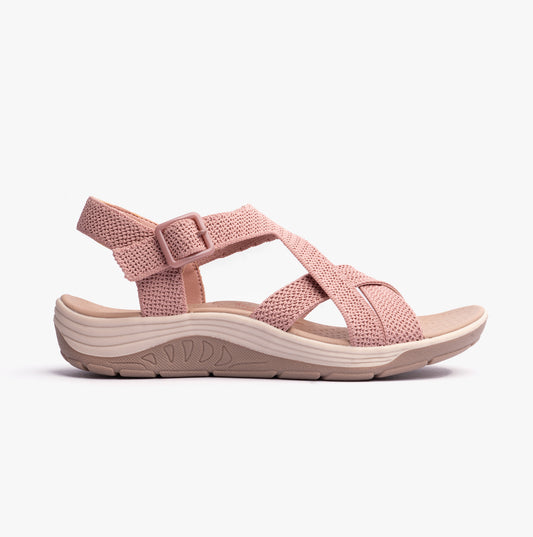 Skechers 163198/BLSH REGGAE CUP Womens Sandals Blush