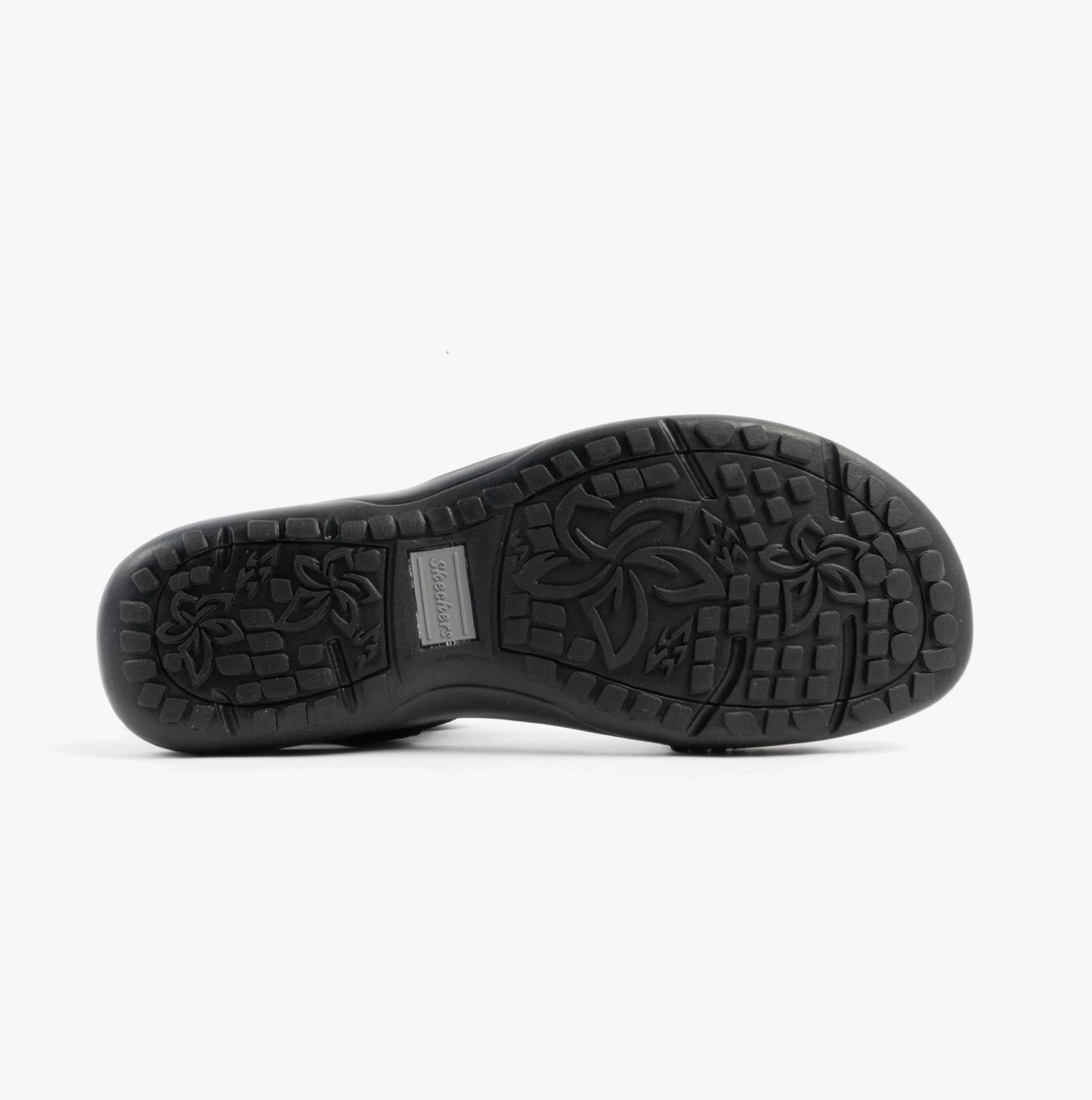 Skechers 163573/BBK REGGAE SLIM - COFFEE RUN Womens Sandals Black
