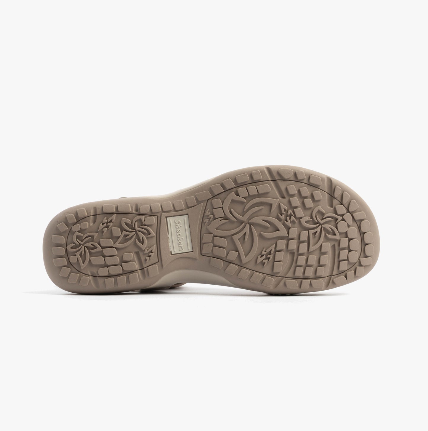 Skechers 163573/TPE REGGAE SLIM - COFFEE RUN Womens Sandals Taupe