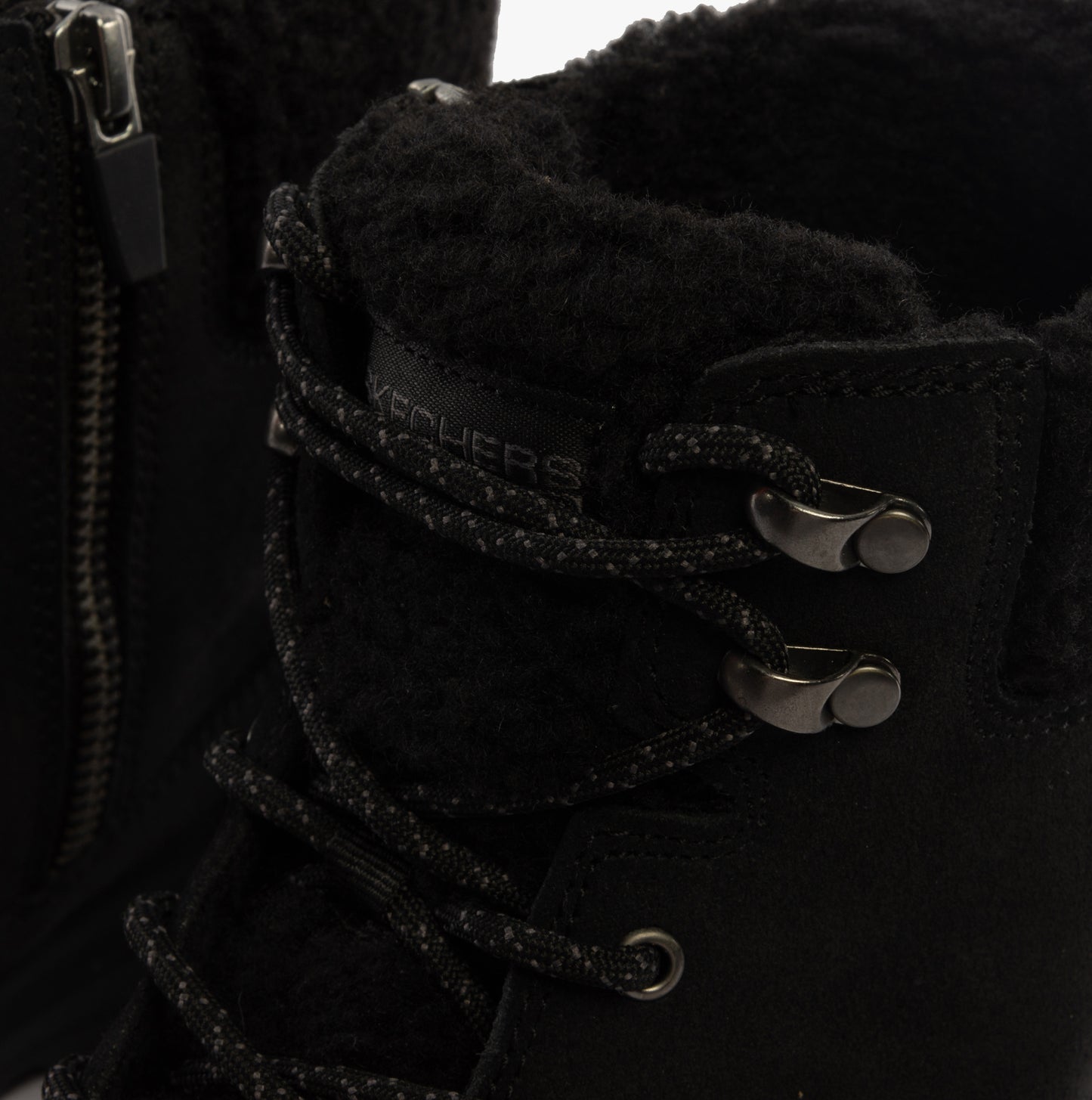 Skechers 16677/BBK GLACIAL ULTRA - WOODLANDS Womens Boots Black