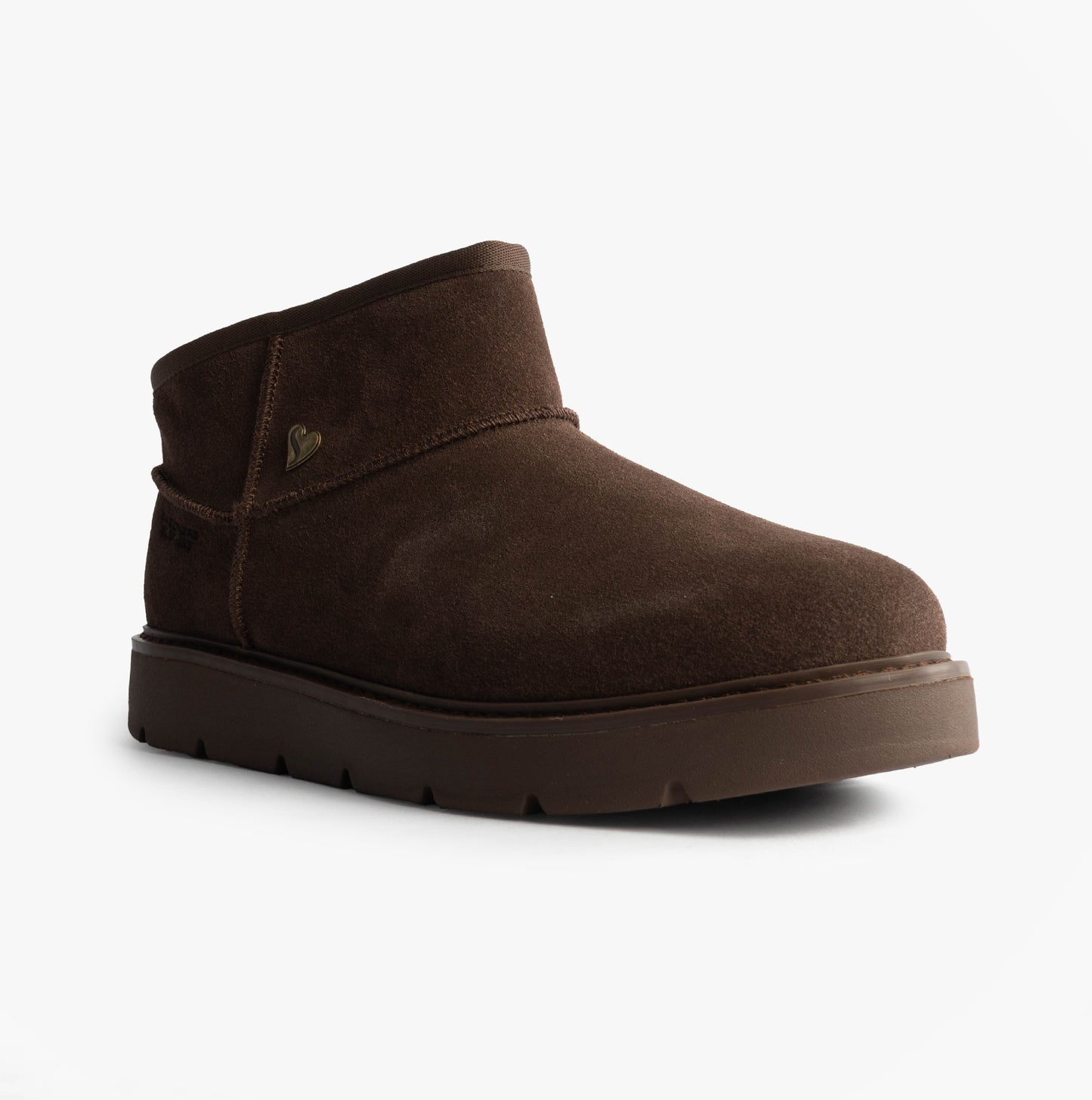 Skechers 167848/CHOC KEEPSAKES COZY - COZY MINI Womens Boots Chocolate