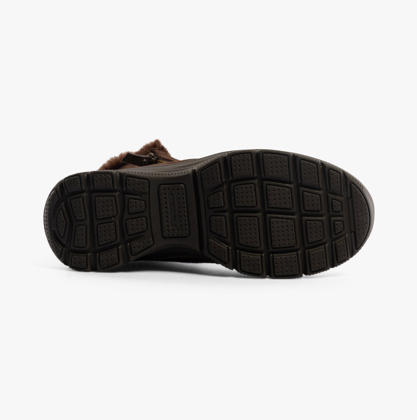 Skechers 167862/CHOC EASY GOING - COOL ZIP Womens Boots Chocolate