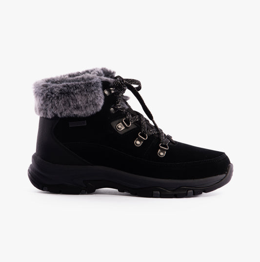 Skechers 167882/BLK TREGO - SNOW WORRIES Womens Boots Black