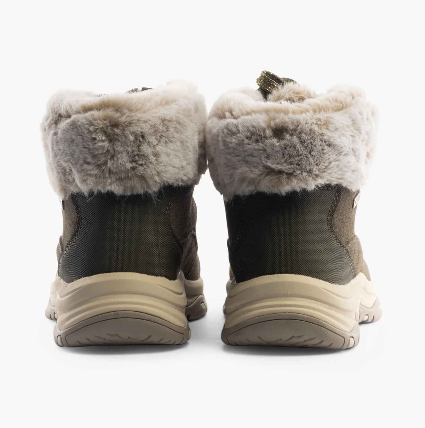 Skechers 167882/OLV TREGO - SNOW WORRIES Womens Boots Olive