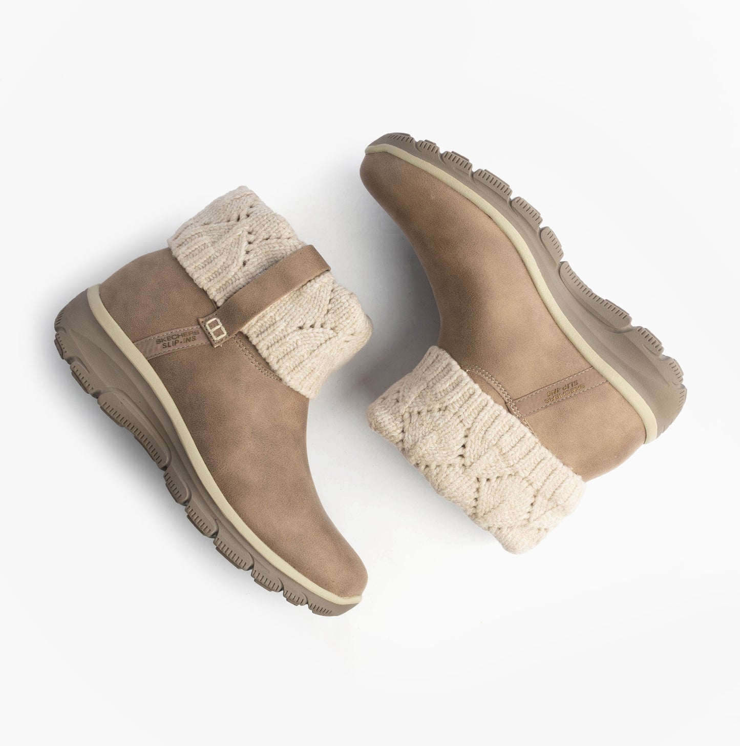 Skechers 168033/TPE EASY GOING - COZY WEATHER 2 Womens Boots Taupe