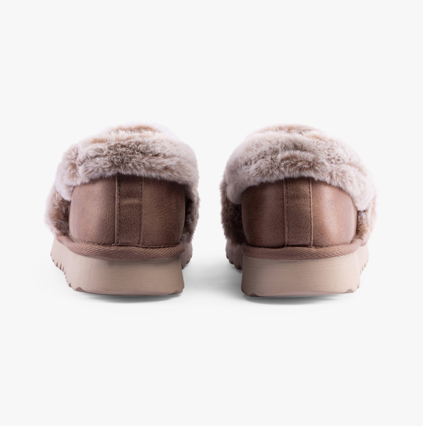Skechers 169027/TPE COZY UP Womens Slippers Taupe