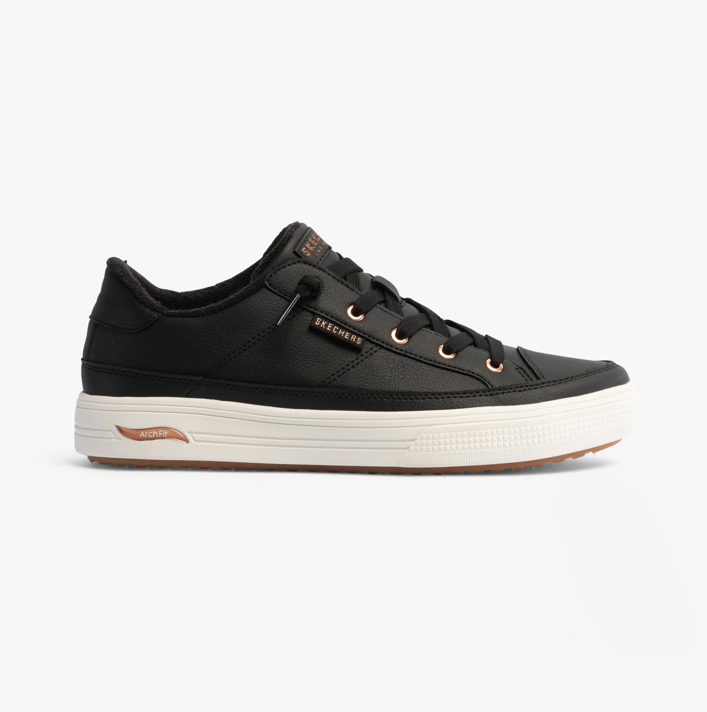 Skechers 177189/BLK ARCH FIT ARCADE - ON MY WAY Womens Trainers Black