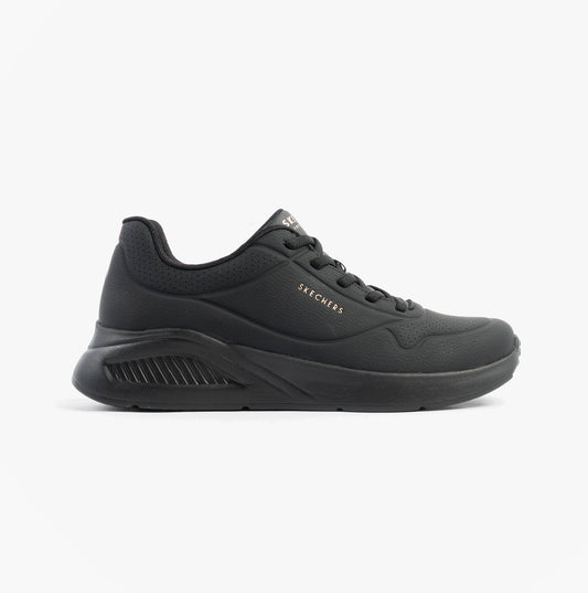 Skechers 177289/BBK UNO LITE - LITE WORK Womens Trainers Black
