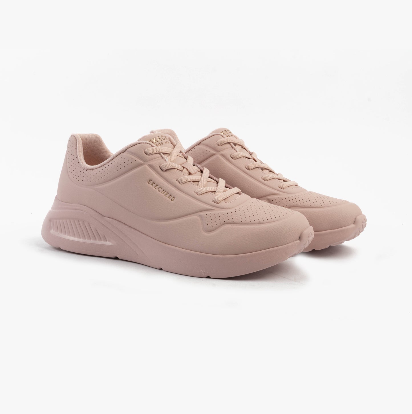 Skechers 177289/BLSH UNO LITE - LITE WORK Womens Trainers Blush