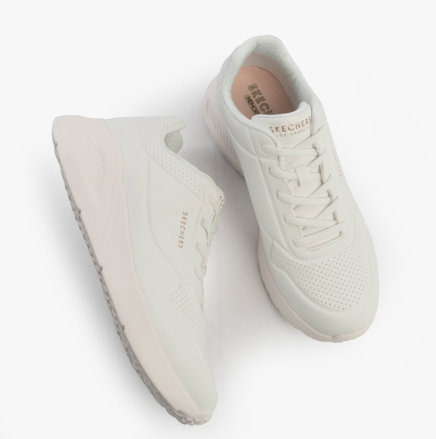 Skechers 177289/WHT UNO LITE - LITE WORK Womens Trainers White