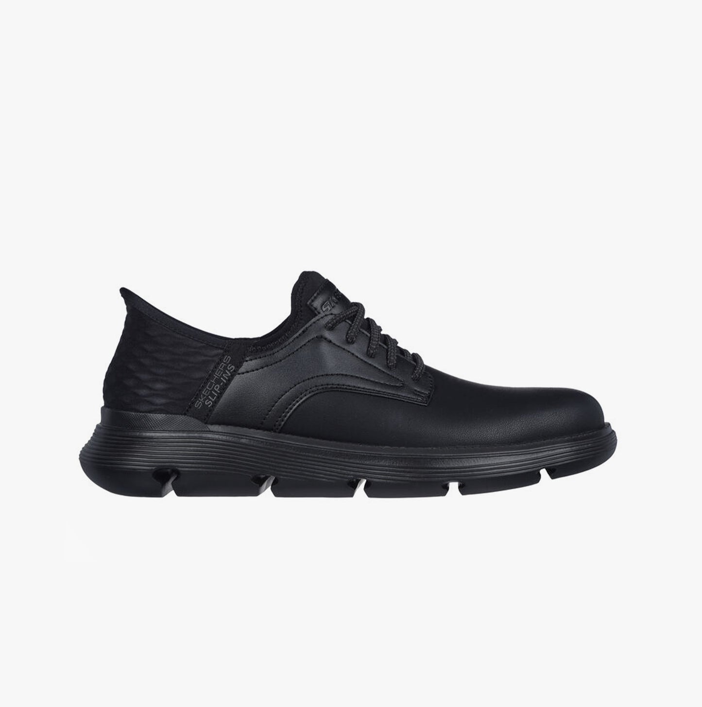 Skechers 205046/BBK GARZA-GERVIN Mens Casual Trainers Black
