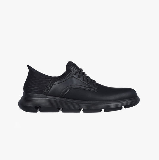 Skechers 205046/BBK GARZA-GERVIN Mens Casual Trainers Black