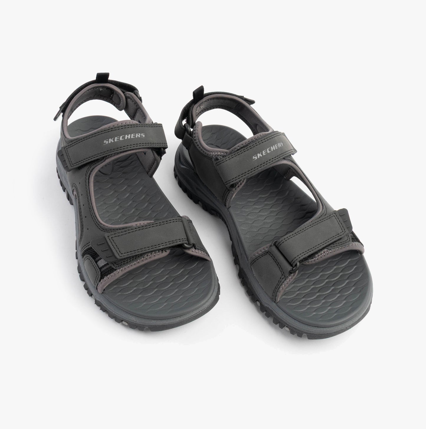 Skechers 205139/BLK PREWITT - RIGDON Mens Sandals Black